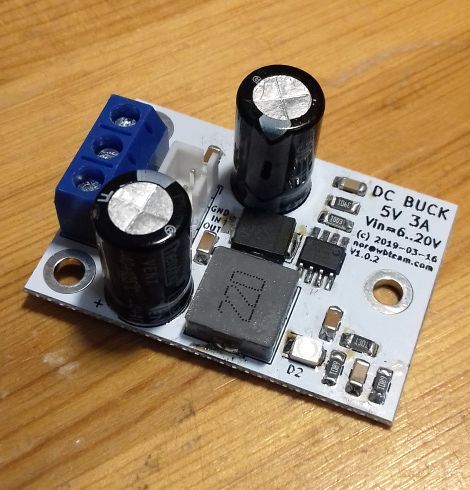 Image of WBTeam DC-DC Voltage Buck Converter IN 9..35V to 5V 3A 15W (IT14369)