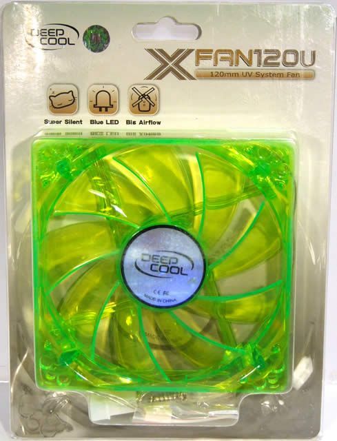 Image of DeepCool X-Fan CASE Cooler 12cm *Green* (IT4080)