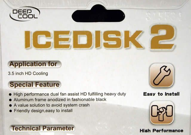 Image of DeepCool HDD Cooler *Ice Disk 2* (IT4092)