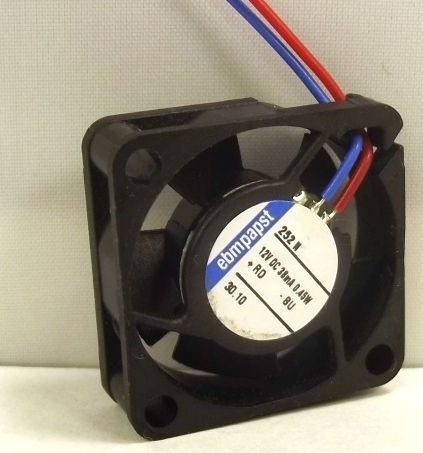 Image of Ebm Papst DC Axial compact Fan 25mm DC12V 0.45W 252 N (IT12295)