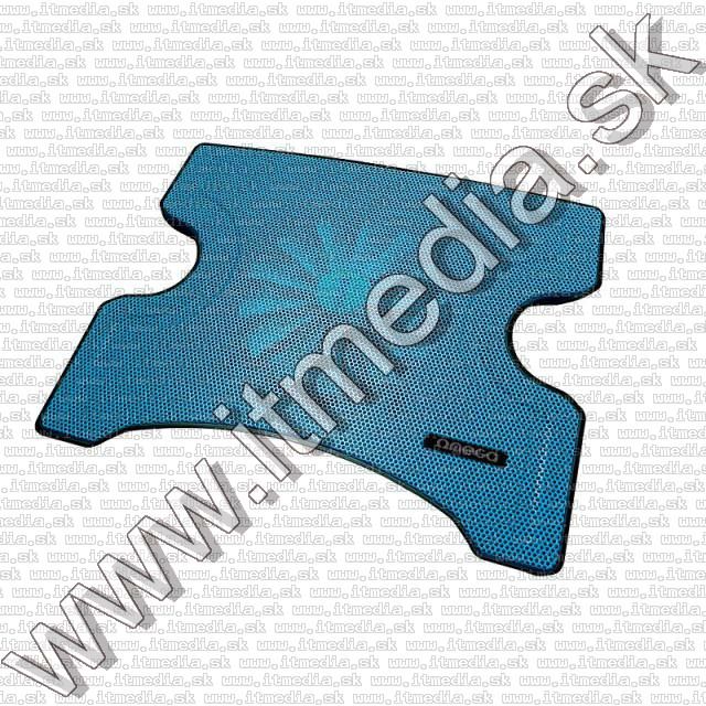 Image of Omega laptop hűtő *Fresh* Kék (15cm ventillátor) (42194) (IT11016)