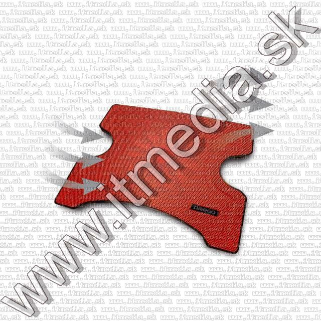 Image of Omega laptop hűtő *Fresh* Piros (15cm ventillátor) (42193) (IT11018)