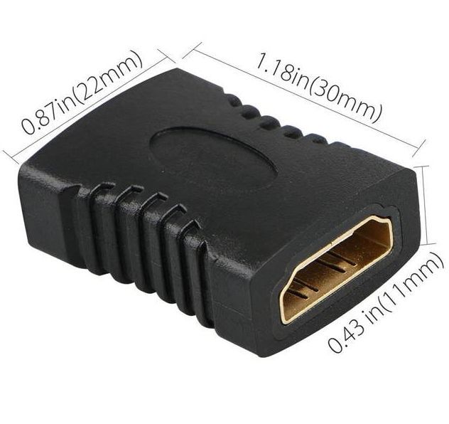 Image of HDMI Cable Coupler (extender) (VC-007) (IT1266)