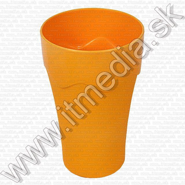 Image of Műanyag pohár 400ml *Okker* (IT9626)