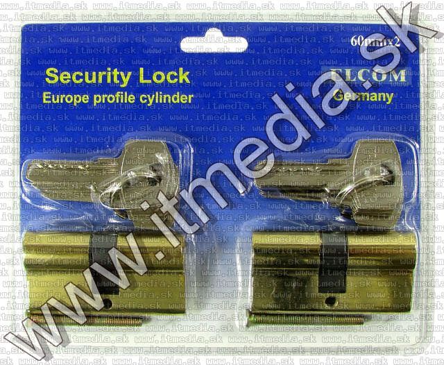 Image of ELCOM Cylinder Lock, 2-set 10-key 30x30mm (IT5819)