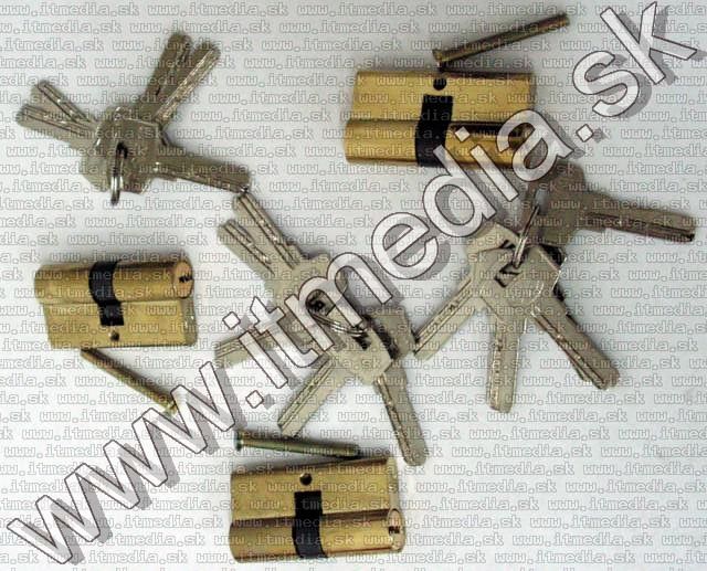 Image of ELCOM Cylinder Lock, 3-set 15-key 30x30mm (IT8578)