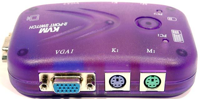 Image of KVM Data Switch (Monitor, Mouse, Keyboard) 2-port (IT4145)