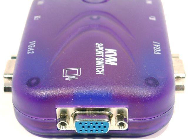 Image of KVM Data Switch (Monitor, Mouse, Keyboard) 2-port (IT4145)