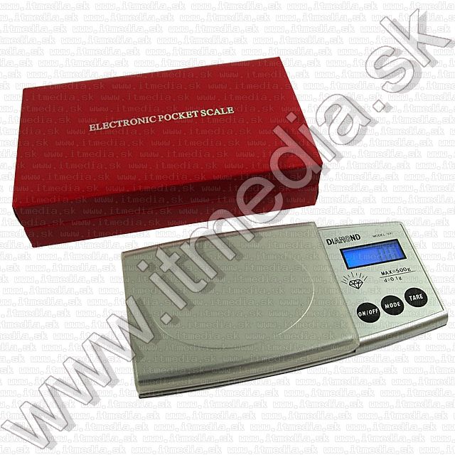 Image of Digitális Ékszer Mérleg max. 500g (0.1g) (IT8547)