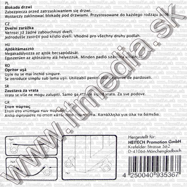 Image of Heitech Door Stopper (IT7055)