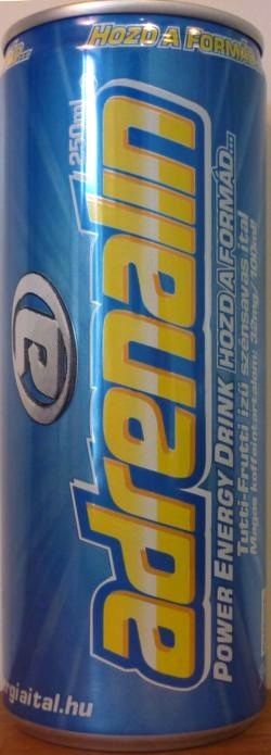 Adrenalin Energia Ital 250ml Dobozos (Csak Cukorral!) (IT11650) Image of Adrenalin Energia Ital 250ml Dobozos (Csak Cukorral!) (IT11650)