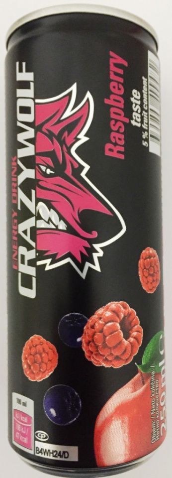 Image of Crazy Wolf Energia Ital 250ml Dobozos Berry (IT13912)