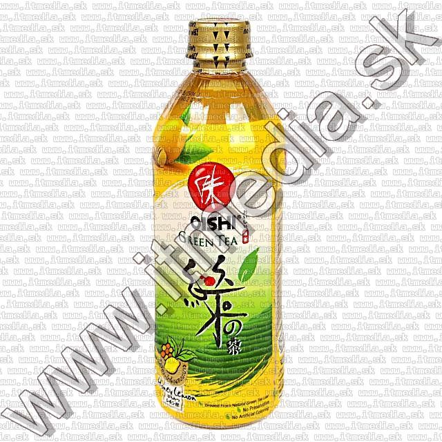 Image of OISHI mézes zöld tea (sárga) 500ml !info (IT9306)