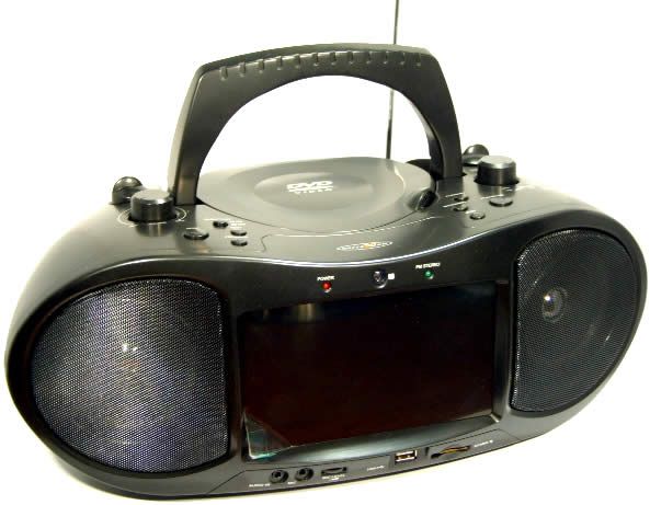 Image of RefleXion Portable DVD Player with 7inch display (IT3978)