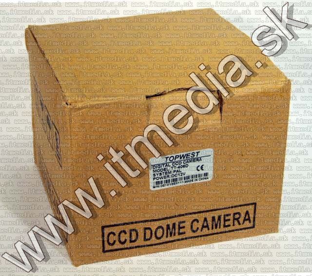 Image of CCTV Digital CCD Dome Camera TT-406D PAL 12V (IT4954)