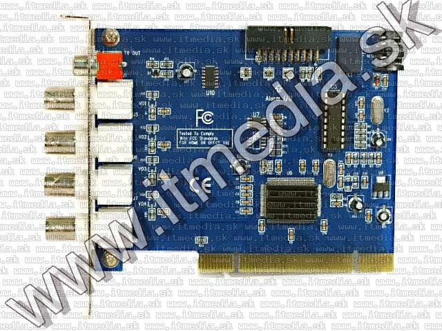 Image of CCTV Capture Card TT-7104 4ch 25fps Philips (IT4927)