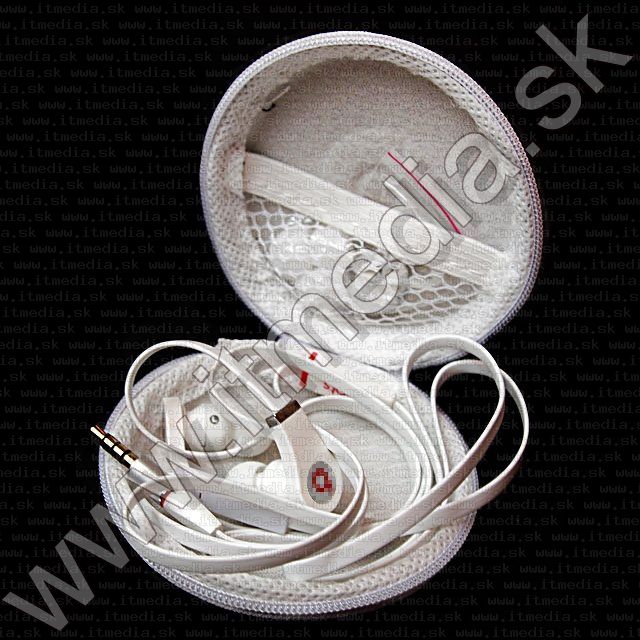 Image of Be*ts Monster Headset 3.5mm *White* *Silicone* + Case (IT9646)