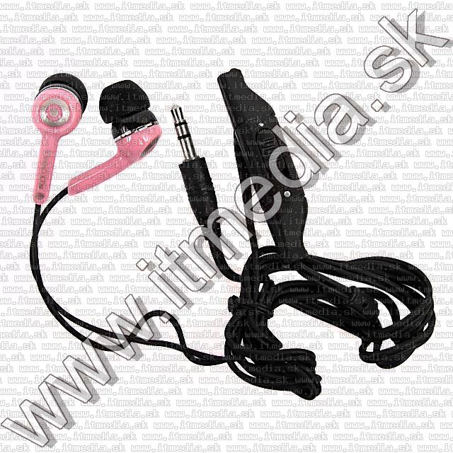 Image of ChaoXin *Pink* iPhone4  Silicon Earphone 3.5mm Vol. (IT9550)