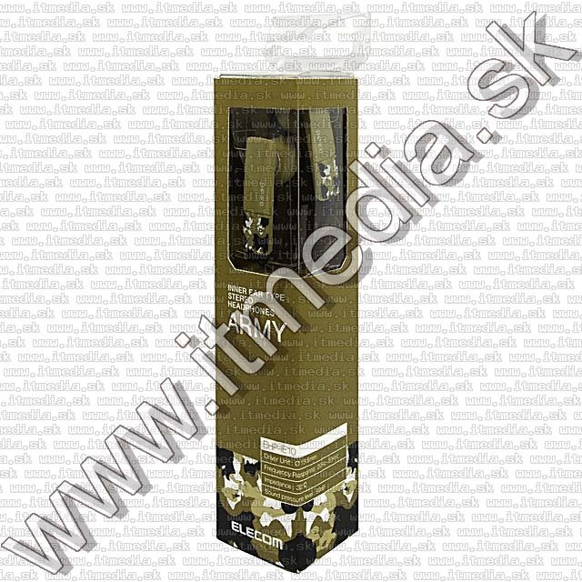 Image of Elecom Earphone 3.5mm *Military* HQ info! (IT9016)