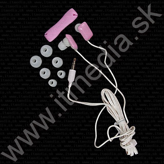 Image of Elecom Gum Shaped Earphone 3.5mm *Silicone* Pink HQ info! (IT9017)