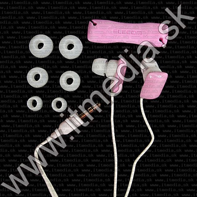 Image of Elecom Gum Shaped Earphone 3.5mm *Silicone* Pink HQ info! (IT9017)