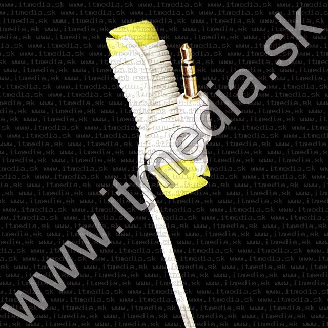 Image of Elecom Gum Shaped Earphone 3.5mm *Silicone* Yellow HQ info! (IT9018)