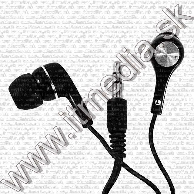 Image of EV9002A Earphone 3.5mm *Black* *Silicone* (IT9242)