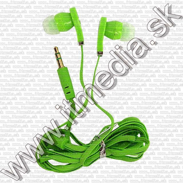 Image of EV9002A Earphone 3.5mm *Green* *Silicone* (IT9247)