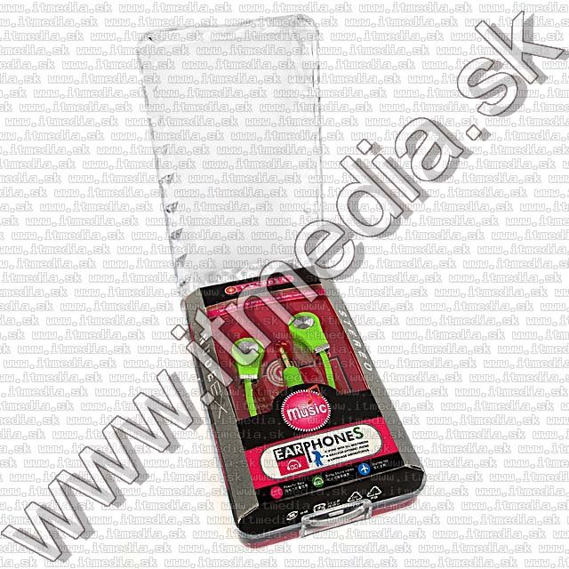 Image of EV9002A Earphone 3.5mm *Green* *Silicone* (IT9247)