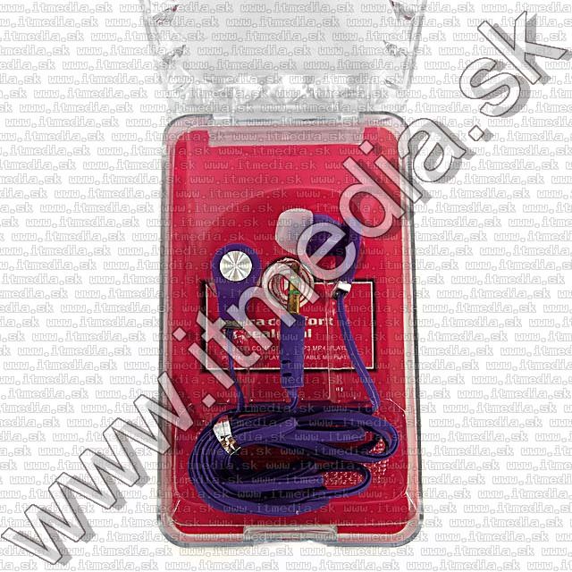 Image of EV9002A Earphone 3.5mm *Purple* *Silicone* (IT9245)