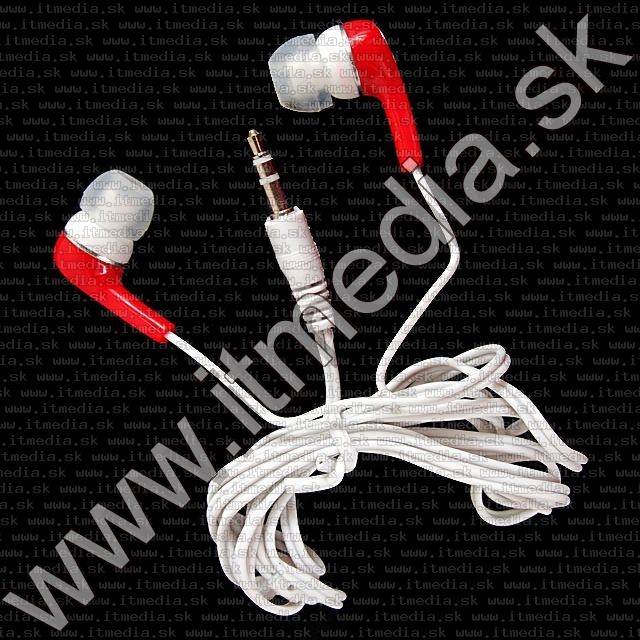Image of EV9002A Earphone 3.5mm *Red* *Silicone* (IT9246)