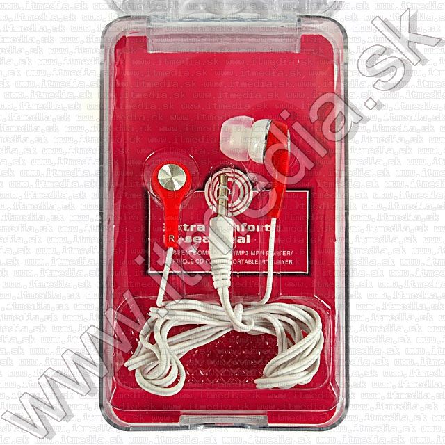 Image of EV9002A Earphone 3.5mm *Red* *Silicone* (IT9246)