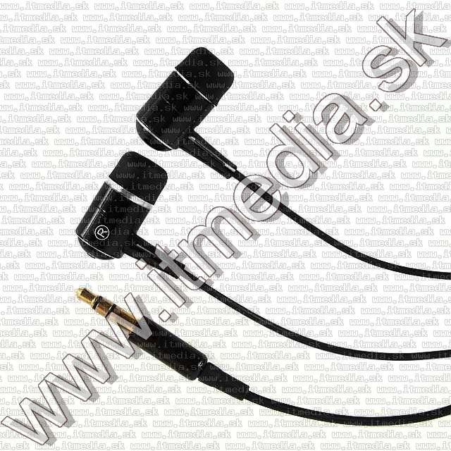 Image of IT Media Mega basszus szilikonos fülhallgató 3.5mm fekete (IT7864)