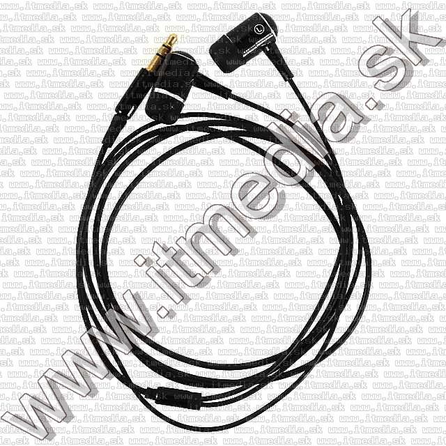 Image of IT Media Mega basszus szilikonos fülhallgató 3.5mm fekete (IT7864)