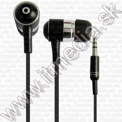 Image of IT Media Mega basszus szilikonos fülhallgató 3.5mm fekete (IT7864)