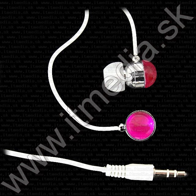 Image of IT Media *Pink* Earphone 3.5mm (IT7862)
