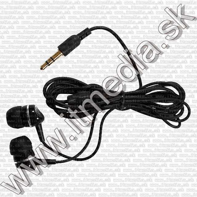 Image of IT Media *Black*  Silicon Earphone 3.5mm (IT8543)