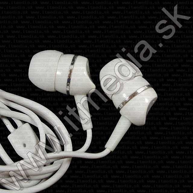 Image of IT Media *White*  Silicon Earphone 3.5mm (IT8581)