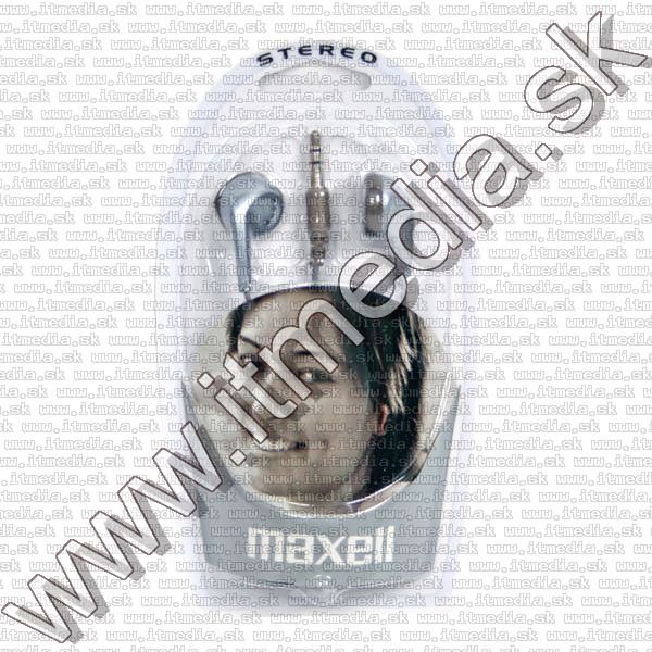 Image of Maxell Earphone EB-98 (Silver) (IT8727)