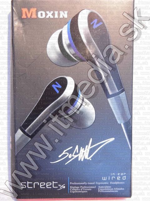 Image of Moxin TM-238 Earphone 3.5mm *Black* *Silicone* (IT9000)