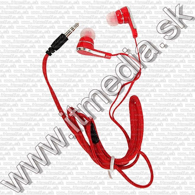 Image of Moxin TM-238 Earphone 3.5mm *Red* *Silicone* (IT9001)
