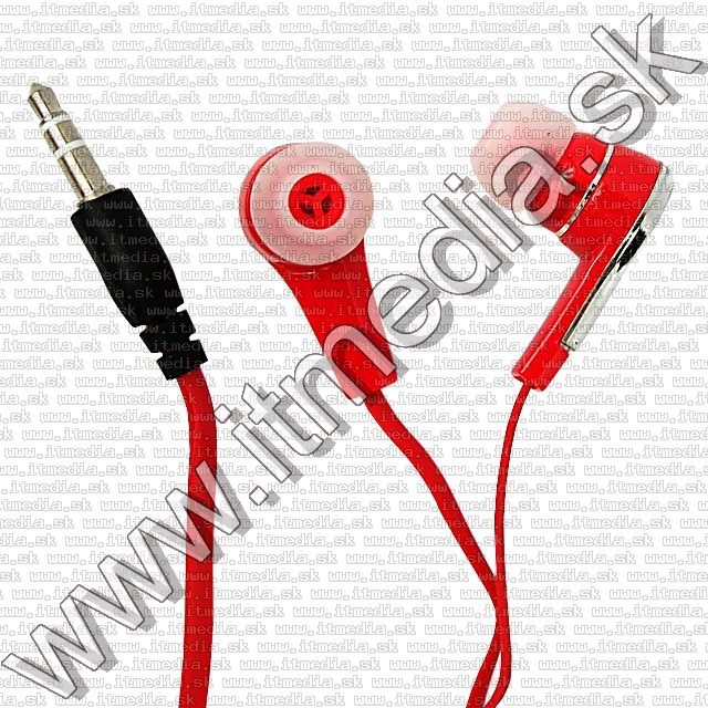 Image of Moxin TM-238 Earphone 3.5mm *Red* *Silicone* (IT9001)