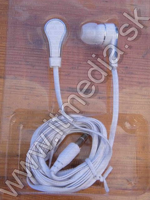 Image of Moxin TM-238 Earphone 3.5mm *White* *Silicone* (IT8999)