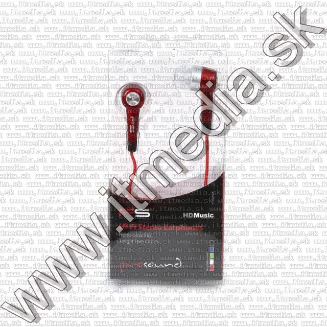 Image of Omega Freestyle Szilikonos Fülhallgató FH1016 Piros (IT10836)