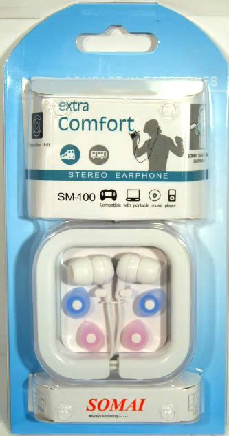 Image of SOMAI Earphone SM-100 3.5mm (IT3368)