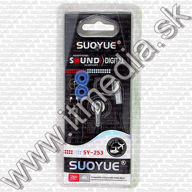 Image of SUOYUE Earphone SY-253 3.5mm *Silver* (IT7235)