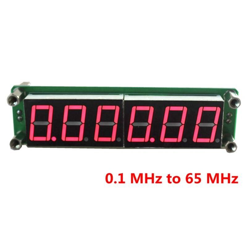 Image of Electronic LED RF Frequency meter 100kHz-65MHz (IT12686)