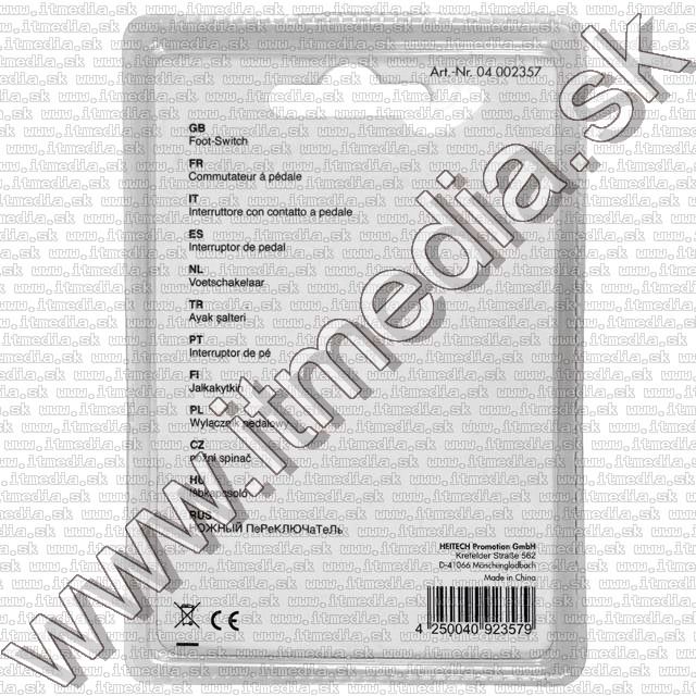 Image of Heitech Foot-Switch (IT7054)