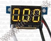 Image of LED-es árammérő 0-100A kicsi (sárga) INFO! (IT12324)