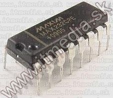 Image of Electronic parts *TTL- RS-232 Transceiver IC* MAX232 DIP-16 (IT11132)